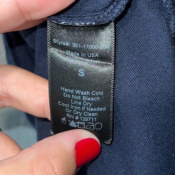 Jenni Kayne Top In Navy Size S - Picture 4 of 6